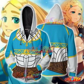 The Legend Of Zelda Princess Zelda New Hoodie Cosplay Jacket Zip Up