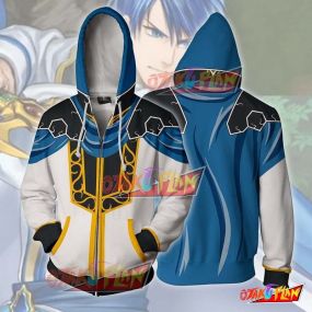 Fire Emblem Genealogy Of The Holy Sigurd Cosplay Zip Up Hoodie