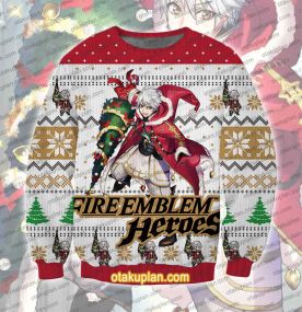 Fire Emblem Heroes Winter Robin 3D Printed Ugly Christmas Sweatshirt
