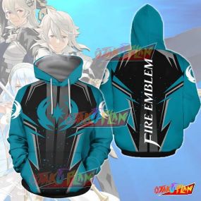 Anime Valla All Over Print Pullover Hoodie