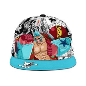 Franky One Piece Snapback Anime Hat