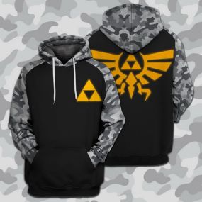 Game Zelda Camo Style all over print Hoodie / T-Shirt