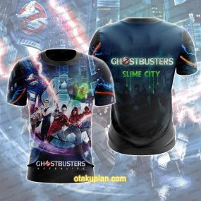 Ghostbusters Pattern T-Shirt