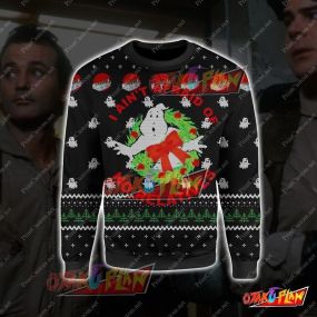 Ghostbusters Relatives 3D Print Ugly Christmas Sweatshirt V2