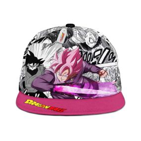 Goku Black Rose Dragon Ball Snapback Anime Hat