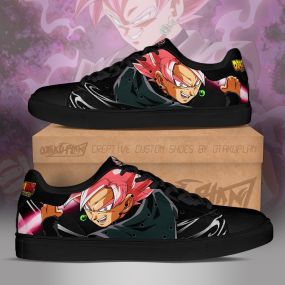Goku Black Rose Skate Dragon Ball Anime Sneakers Shoes