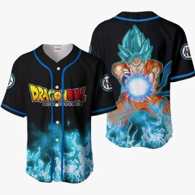Goku Blue Dragon Ball Anime Shirt Jersey