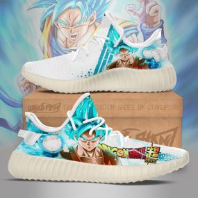 Goku Blue Dragon Ball Anime Sneakers Shoes