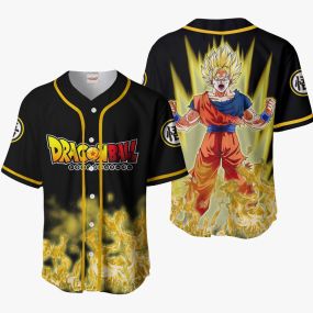 Goku Super Saiyan Dragon Ball Anime Shirt Jersey