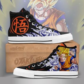 Goku Super Saiyan Dragon Ball Anime Sneakers Shoes