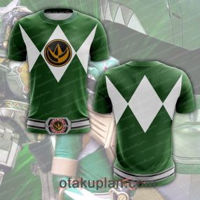 Green Power Rangers T2 T-shirt