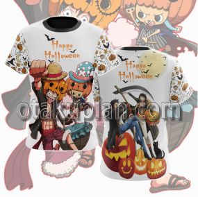 Halloween One Piece Monkey D Luffy T-shirt
