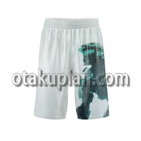 Halo Master Chief Pattern Graphic Style Basketball Shorts