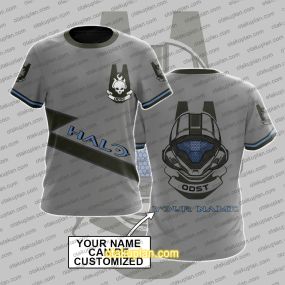 Halo ODST Custom Name T-shirt