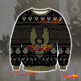 Halo UNSC 3D Print Ugly Christmas Sweatshirt