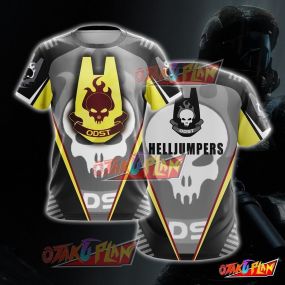 Halo ODST Helljumpers Yellow T-shirt
