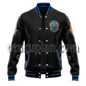Harry Potter Hogwarts Ravenclaw Eagle Emblem Varsity Jacket