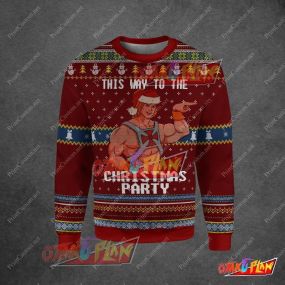 He-Man 3D Print Ugly Christmas Sweatshirt