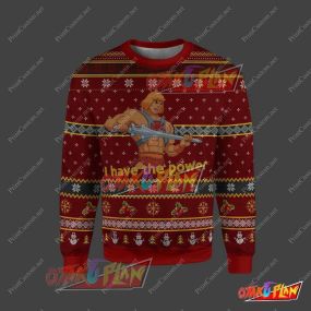 He-Man I Have The Power 3D Print Ugly Christmas Sweatshirt