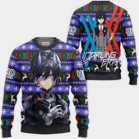 Hiro Code Ugly Christmas Sweater Darling In The Franxx Hoodie Shirt
