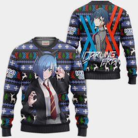 Ichigo Code Ugly Christmas Sweater Darling In The Franxx Hoodie Shirt