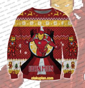 Iron Man Ugly Christmas Sweatshirt