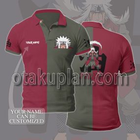 Jiraiya Shippuden Custom Name Polo Shirt