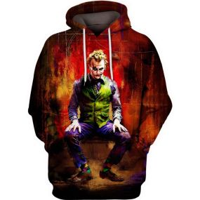 Joker The Dark Knight Rises Hoodie / T-Shirt