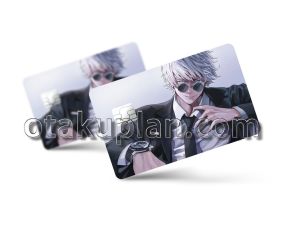 Anime Satoru Gojo Business Suit Credit Card Skin