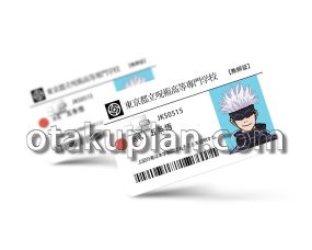 Anime Satoru Gojo ID Credit Card Skin
