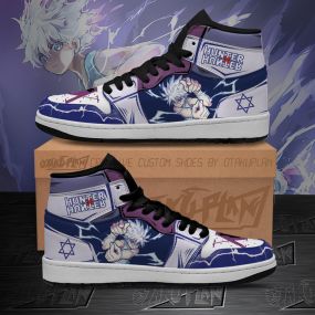 Killua Hunter X Hunter Godspeed HxH Anime Sneakers Shoes