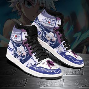 Killua Hunter X Hunter Shoes Lightning HxH Anime Sneakers