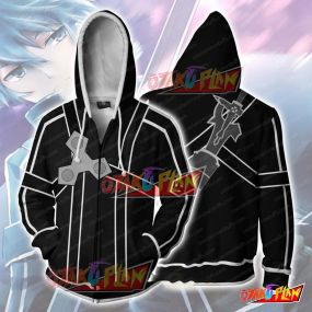 Kirito Sword Art Online Zip Up Hoodie