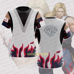 KOF The King of Fighters Andy Bogard Cosplay T-shirt
