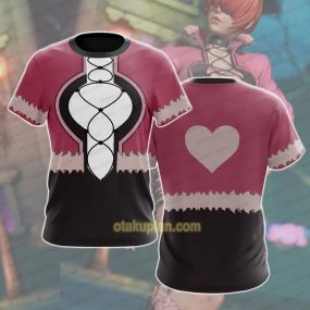 KOF The King of Fighters Shermie Cosplay T-shirt