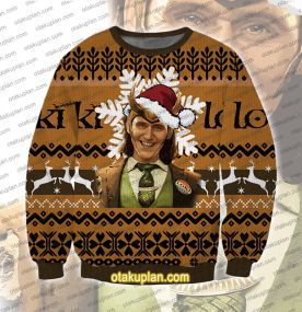 Leader Loki Christmas 3D Printed Ugly Christmas Sweatshirt