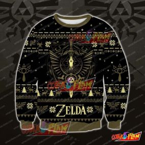 LEGEND OF ZELDA 0609 Knitting Pattern 3D Print Ugly Christmas Sweatshirt