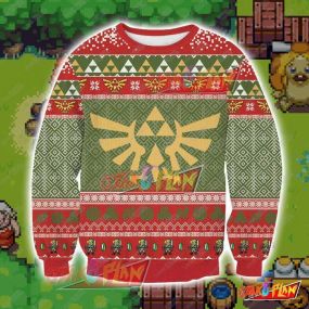 Legend Of Zelda 2310 3D Print Ugly Christmas Sweatshirt