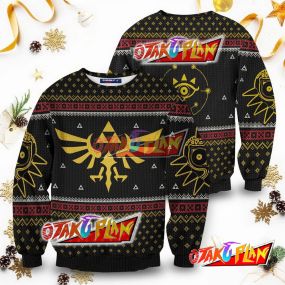 Legend of Zelda Triforce Christmas Unisex Sweatshirt