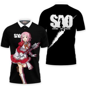Lisbeth Sword Art Online Anime Polo Shirts
