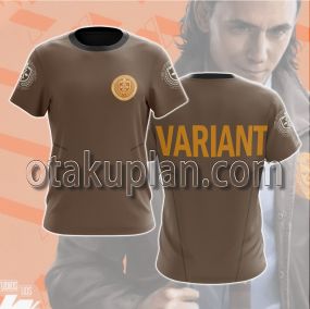 Loki TVA VARIANT Coat Cosplay T-shirt