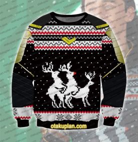 Loki Xmas Costume 3D Printed Ugly Christmas Sweatshirt