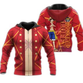 Luffy Cosplay One Piece Hoodie