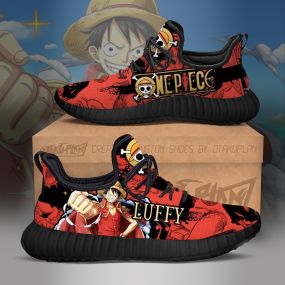 Luffy Reze One Piece Anime Sneakers Shoes
