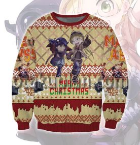 Made in Abyss Reg Riko 3D Printed Ugly Christmas Sweatshirt
