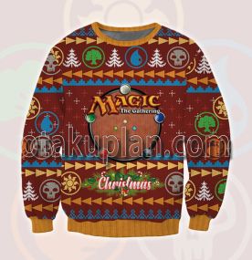 Magic The Gathering 3d Printed Ugly Christmas Sweatshirt