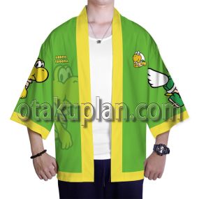 Mario Sports Green Koopa Play Golf Kimono Anime Jacket