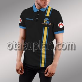 Mario Sports Magikoopas Kamek Custom Name Polo Shirt