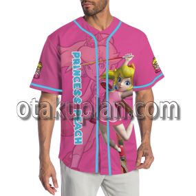 Mario Sports Princess Peach Ski Custom Name Shirt Jersey
