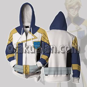 Anime Iron Blooded Orphans McGillis Fareed Cosplay Zip Up Hoodie